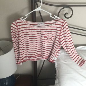 Michael Stars cropped shirt